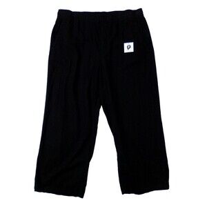 Old Navy Women's Loose Fit Wide Leg Elastic Drawstring Linen Blend Pants Size XL